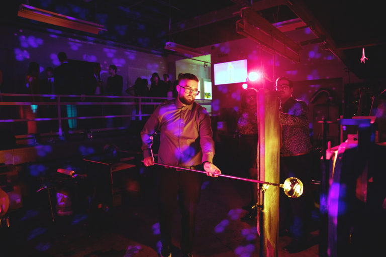 Jared Last
Harbourfront Centre
Arthaus Fundraiser
2019 Glass Blowing at Night under the Disco Ball