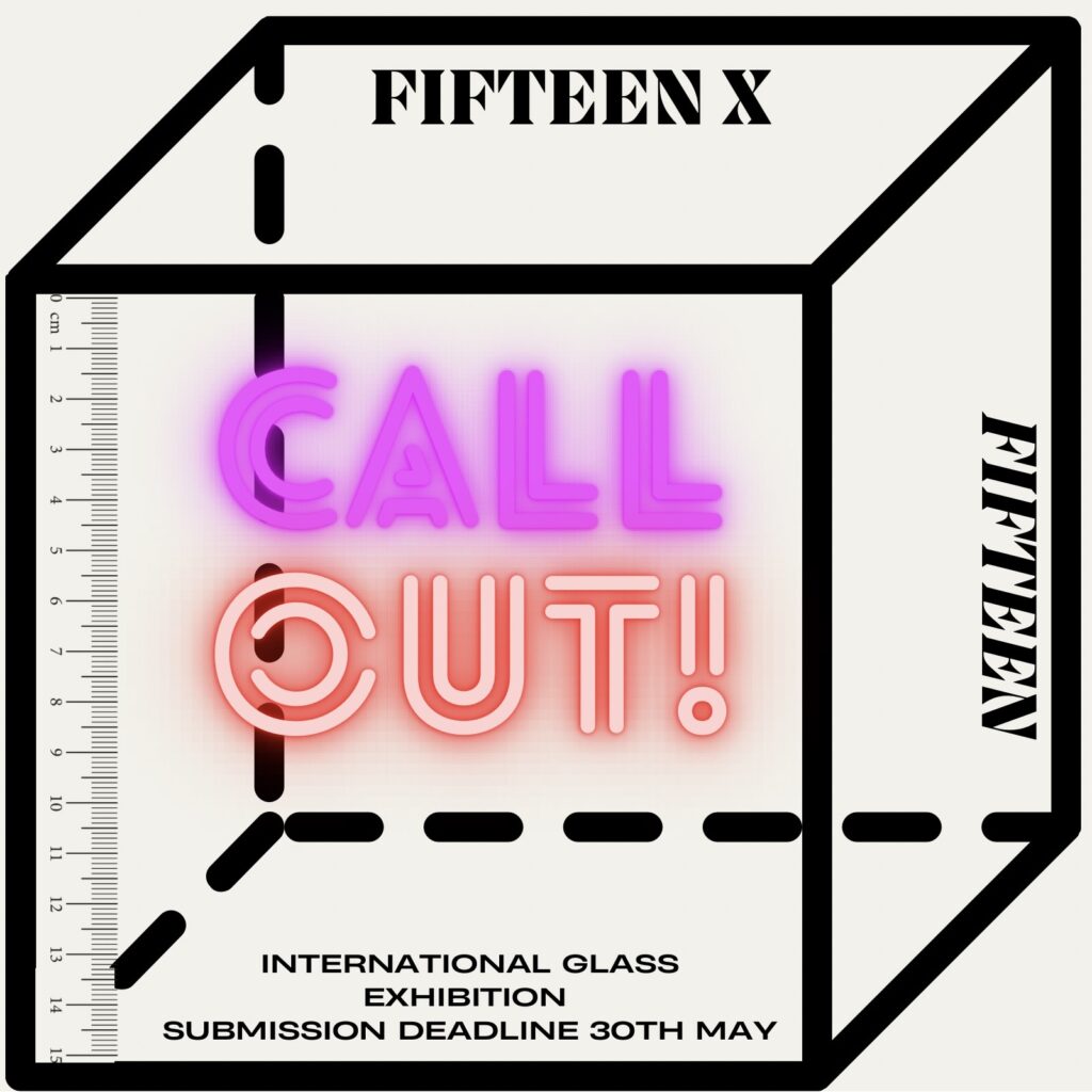Call out text graphic for International Glass Exhibition